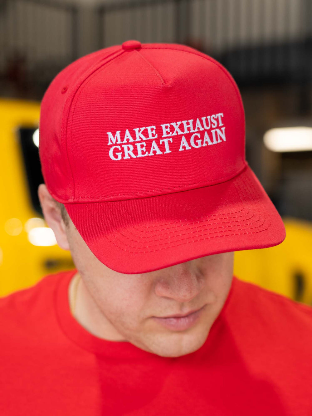 Make Exhaust Great Again Cap