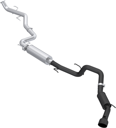 2024 Tacoma Cat-Back, Single Side Exit Exhaust, S5323BLK