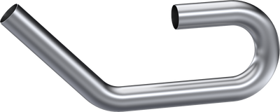 Universal 2.5-Inch Exhaust Pipe, 45˚, 180˚ Bends, MB1026