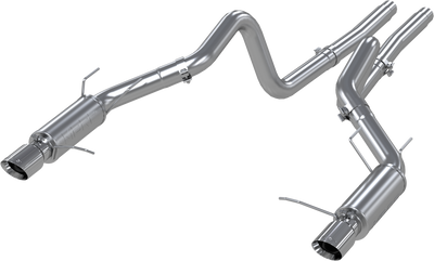 2011-2012 GT500 Cat-Back, Dual Rear Exit Exhaust, S7264BLK