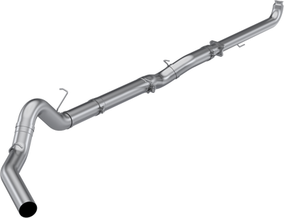 2001-2004 Silverado/ Sierra, 2500HD/ 3500HD Downpipe-Back, Single Side Exit Exhaust, S60210SLM