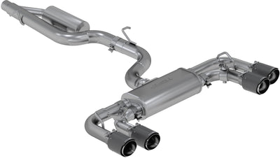 2015-2019 Golf R  Cat-Back, Quad Rear Exit Exhaust, S46053CF