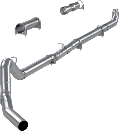 2001-2007 Silverado/ Sierra, 2500HD/ 3500HD Cat-Back, Single Side Exit Exhaust, S6004AL