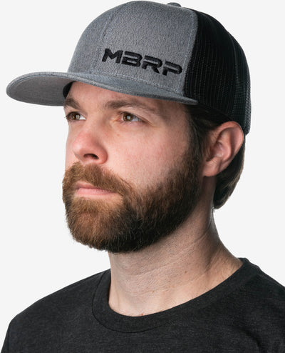 MBRP Cap, Snapback, Black and Gray