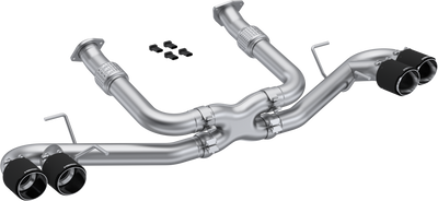 2020-2025 Corvette C8 Cat-Back, Race Profile, Quad Rear Exit Exhaust, S70423CF