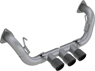 2017-2022 NSX Cat-Back, Triple Rear Exit Exhaust, S49003CF