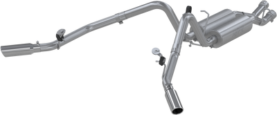 2001-2006 Silverado/ Sierra, 2500HD Cat-Back, Dual Side Exit Exhaust, S5010409