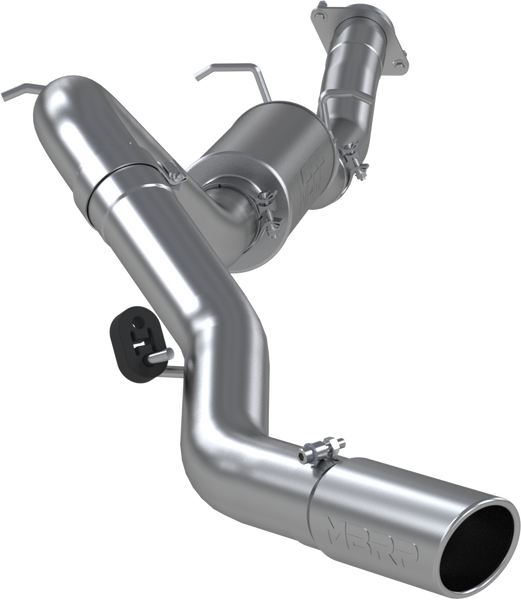 2007-2010 Silverado/ Sierra, 2500HD Cat-Back, Single Side Exit Exhaust,  S5078AL