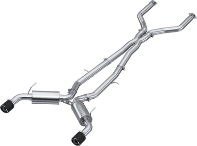 2016-2024 Q50 Cat-Back, Dual Rear Exit Exhaust, S4400304