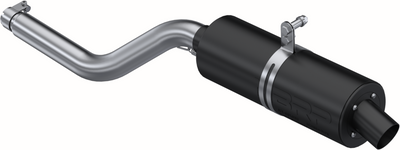 2000-2010 YFM 400 Big Bear 2x4/ 4x4 Sport Series, Straight Core, Slip-On Exhaust, AT-6409SP