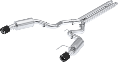 2024-2025 Mustang Cat-Back, Dual Rear Exit Exhaust, S72513CF