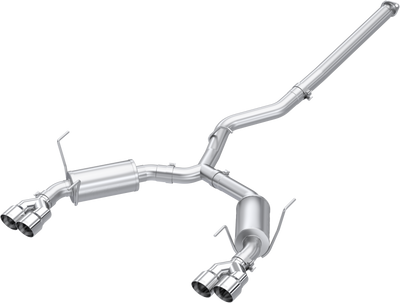 2022-2024 WRX Cat-Back, Quad Rear Exit Exhaust , S4807304