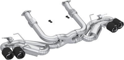 2020-2025 Corvette C8 Cat-Back, Active Profile, Quad Rear Exit Exhaust, S70413CF