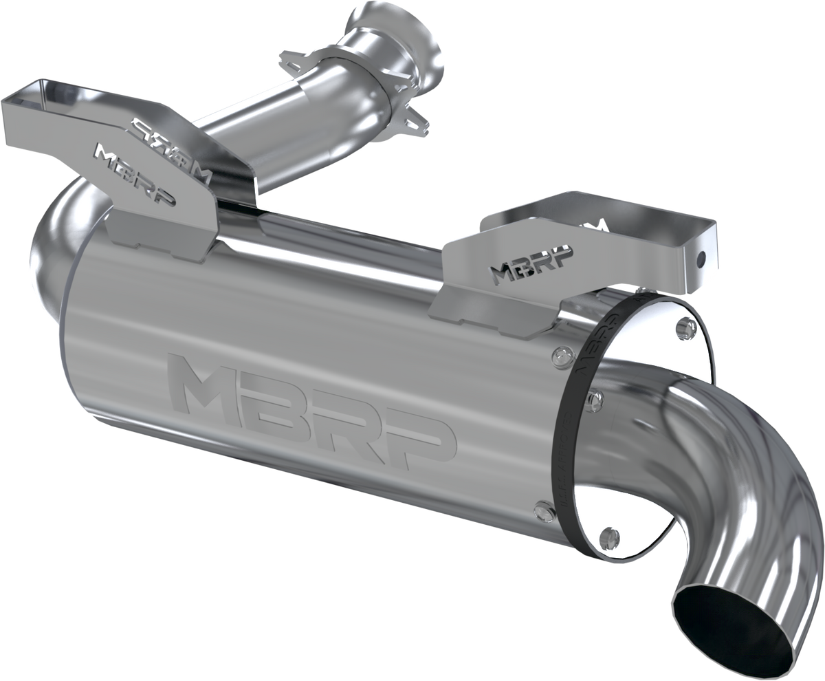 AT-9801PT - MBRP Slip-On Exhaust for 2018 CFMOTO ZFORCE 800 EX EPS 