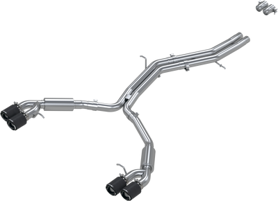 2018-2024 S4/ S5 Resonator-Back, Quad Rear Exit Exhaust, S4607304