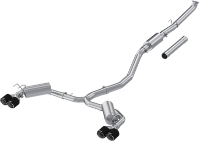 2022-2024 Civic Sport Touring Cat-Back, Quad Rear Exit Exhaust, S4906AL