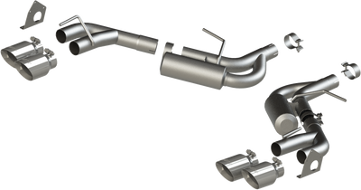 2016-2024 Camaro Axle-Back, Quad Rear Exit Exhaust, S7039BLK